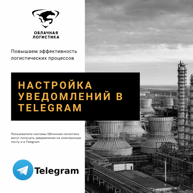 Настройка уведомлений в Telegram.