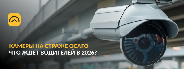 Камеры на страже ОСАГО: что ждет водителей с 1 января 2026